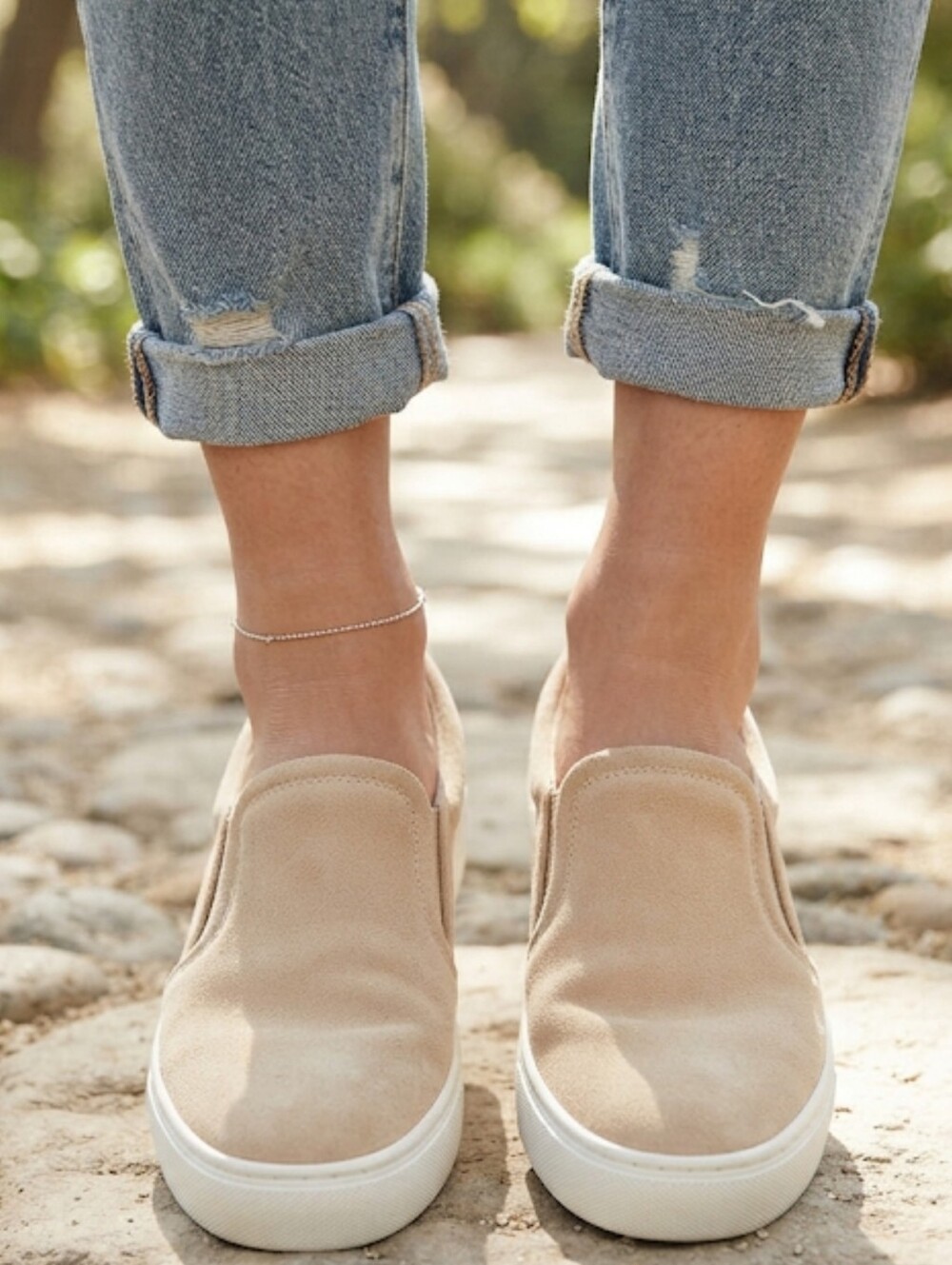 Vionic Kimmie Slip On Sneaker Tan Size 6